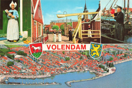 PAYS-BAS - Volendam / Holland - Multi-vues - Animé - Vue Sur Une Partie De La Ville - Carte Postale - Volendam