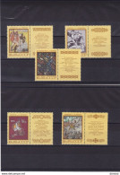 URSS 1989 EPOPEES II  Yvert 5651-5655, Michel 5971-5975  NEUF** MNH - Unused Stamps