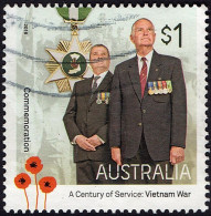 AUSTRALIA 2018 $1 Multicoloured, A Century Of Service-Vietnam War Commemoration Used - Gebruikt