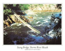 AFRIQUE DU SUD - Swing Bridge - Stroms River Mouth - Garden Route - South Africa - Carte Postale - Südafrika