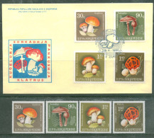 Albanie - 1990 - Champignons - YT 2219/22 - Serie Neuf** + FDC - Albanien