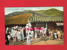 Asie ... Corée Village Street CHUSAN Korea Format  8.5 Cm X 13.3 Cm … - Korea, South