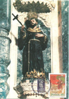 30841 - Carte Maximum - Portugal - 800 Aniv. S. Francisco De Assis - François D'Assise - Saint Francis Of Assisi - Maximumkarten (MC)