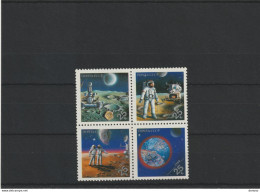 URSS 1989 ESPACE Yvert 5695-5698  NEUF** MNH Cote 4,80 Euros - Neufs
