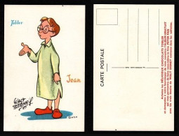 CARTE POSTALE ILLUSTRATEUR - WALT DISNEY - JEAN - SÉRIE PETER PAN - PUBLICITÉ POUR LE CHOCOLAT TOBLER - Altri & Non Classificati