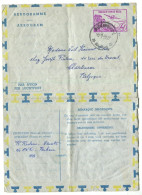 Congo Bukavu 1 Oblit. Keach 10(-L) Sur Aérogramme Vers Châtelineau Le 05/01/1959 - Cartas & Documentos