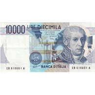 Italie, 10,000 Lire, 1984, 1984-09-03, KM:112a, TB+ - 10.000 Lire