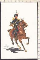 095023/ Belgique, Artillerie Montée, Trompette, Illustrateur J. Demart - Uniformes