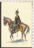 095027/ Belgique, Carabiniers, Chef De Corps, Illustrateur J. Demart - Uniformen