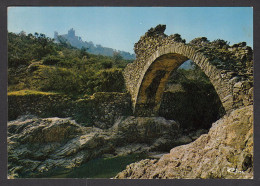 083752/ GRIMAUD, Le Pont Des Fées Et Le Vieux Château  - Port Grimaud