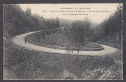 124560/ La Route Du Mont-Dore à Murols, Un Tournant Brusque Sur Le Suisseau De Dyane - Autres & Non Classés
