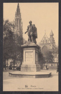 103872/ ANTWERPEN, Statue Rubens Et Cathédrale, Place Verte - Antwerpen