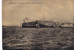 Cartolina Siracusa - Castello Maniace Visto Dal Mare - Siracusa