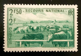 1940 FRANCE N 469 SECOURS NATIONAL - NEUF** - Unused Stamps