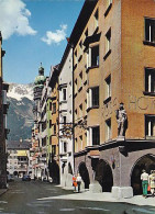 AK 216619 AUSTRIA - Innsbruck - Herzog-Friedrich-Straße - Hotel Goldene Rose - Innsbruck