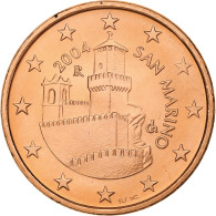 Saint Marin , 5 Euro Cent, 2004, Rome, Cuivre Plaqué Acier, FDC - San Marino