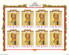 RUSSIE 1992 ICÔNE FEUILLE De 8 Yvert 5961, Michel 257 NEUF** MNH Cote Yv 5 Euros - Unused Stamps