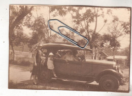 PHOTO  AUTOMOBILE VOITURE ANCIENNE A IDENTIFIER - Cars