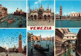 ITALIE - Venezia - Multi-vues - Animé - Regat Storica  Sul Canal Grande - Basilica Dit S Marco - Carte Postale - Venetië (Venice)