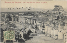 TURQUIE.  SMYRNE.  SOUVENIR. CARTE ECRITE - Turkije