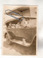 PHOTO  AUTOMOBILE VOITURE ANCIENNE A IDENTIFIER - Cars