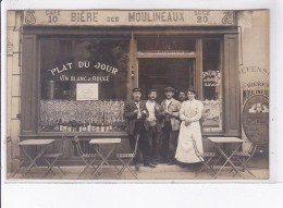 PARIS: 75017, 10 Rue Cardinet, Café Cochet, Bière Des Moulineaux, Spécialité De Marc De Savoie - Très Bon état - Distretto: 17