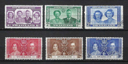 SWAZILAND Ca.1937-47: Lot De Neufs* Et Neufs** - Swasiland (...-1967)