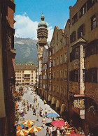 AK 216630 AUSTRIA - Innsbruck - Herzog-Friedrich-Straße Mit Stadtturm Und Goldenem Dachl - Innsbruck