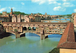 ITALIE - Firenze - Vue Générale - Ponte Vecchio - Veduta Dei Ponti - Animé - Carte Postale - Firenze