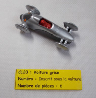 Kinder - Voiture Grise - C 120 - Sans BPZ - Steckfiguren