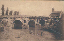 Cr55 Cartolina Benevento Citta' Ponte Lebroso  1915 Campania - Benevento