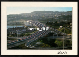 Portugal * Porto * Freixo Bridge Aerial View - Porto