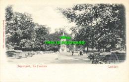 R595570 Regentspark. Fountain. London. Stengel. 4370 - Autres & Non Classés