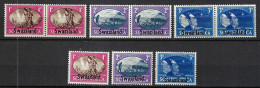 SWAZILAND Ca.1950: Lot De Neufs* (TP Isolés) Et Neufs** (paires) - Swaziland (1968-...)