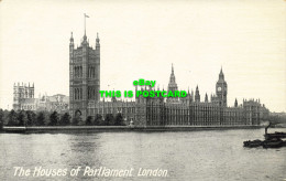 R596115 Houses Of Parliament. London. Classical Series - Autres & Non Classés