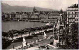 GENEVE. -  Monument Brunswick Et Vue Sur La Ville. .   -  Non Circulée - Genève