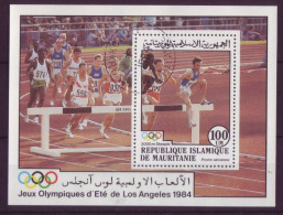 Afrique - Mauritanie  - BLF - Jeux Olympiques D'été De Los Angelès 1984 - 7228 - Mauretanien (1960-...)