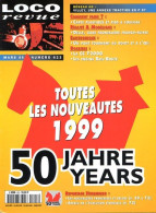 LOCO Revue  Mars 1999  N° 623  Trains Voie Ferrée Locomotives Gare Trés Bon Etat - Eisenbahnen & Bahnwesen