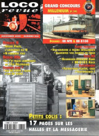 LOCO Revue  Novembre  2000  N° 641  Trains Voie Ferrée Locomotives Gare Trés Bon Etat - Treinen