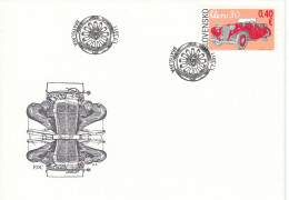 FDC SLOVAKIA 664 - Autos