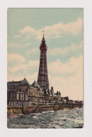 ENGLAND - Blackpool Tower Unused Vintage Postcard - Blackpool