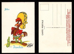 CARTE POSTALE ILLUSTRATEUR - WALT DISNEY - PANCHITO - SÉRIE PETER PAN - PUBLICITÉ POUR LE CHOCOLAT TOBLER - Autres & Non Classés