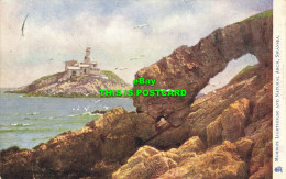 R592813 Mumbles Lighthouse And Natural Arch. Swansea. Tuck. Oilette. 798 - Monde