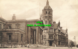 R592818 County Buildings And Courthouse. Wakefield. 31832. Valentines Series - Monde