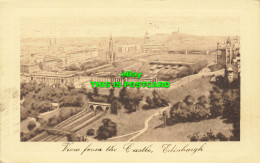 R595647 View From Castle. Edinburgh. Tuck. Plate Marked Sepia Postcard No. 2459. - Monde