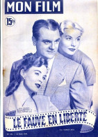 MON FILM 1951 N° 261 Cinéma Le Fauve En Liberté JAMES CAGNEY BARBARA PAYTON Et HELENA CARTER - Film