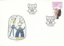 FDC SLOVAKIA 667 - Marionnettes