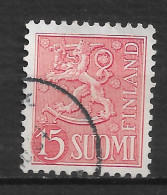 FINLANDE  : N°  413   "  ARMOIRIES " - Usados