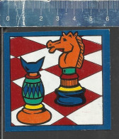 CHESS - FRONT LABEL OF MATCHBOX  MADE JAPAN - Zündholzschachteletiketten