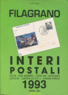 CATALOGO FILAGRANO INTERI POSTALI 1993 - Tematiche